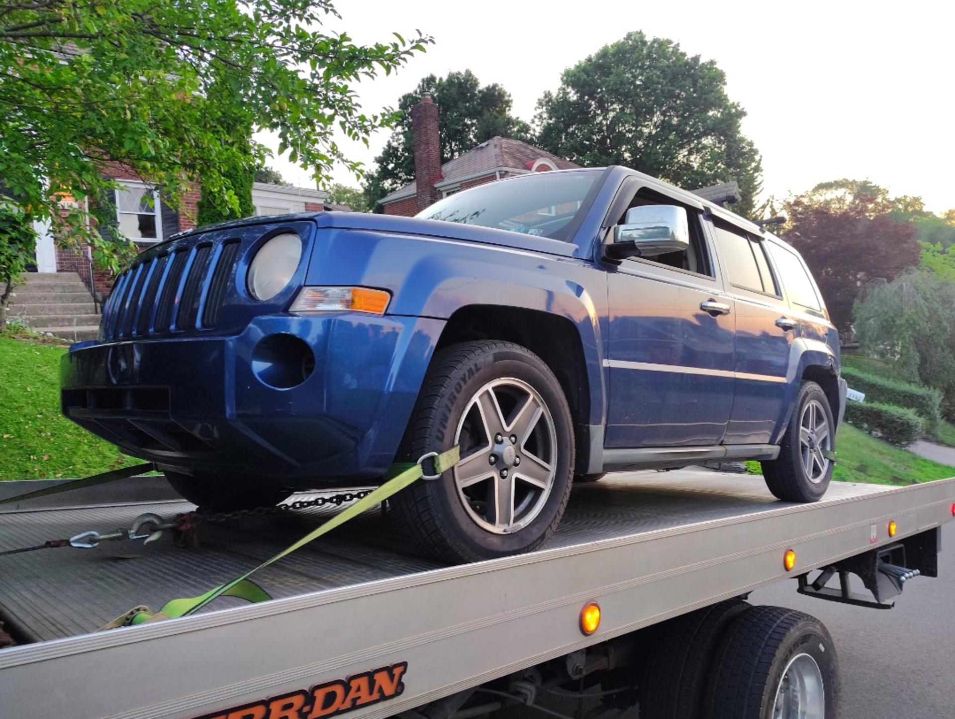 Jeep towing